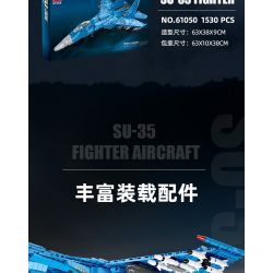 JIESTAR 61050 non  TIÊM KÍCH SU35 tỷ lệ 1:14 bộ đồ chơi xếp lắp ráp ghép mô hình Military Army SU-35 Quân Sự Bộ Đội 1530 khối