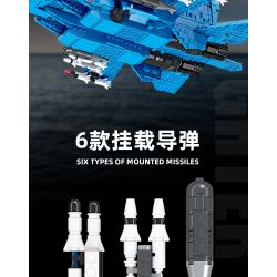 JIESTAR 61050 non  TIÊM KÍCH SU35 tỷ lệ 1:14 bộ đồ chơi xếp lắp ráp ghép mô hình Military Army SU-35 Quân Sự Bộ Đội 1530 khối