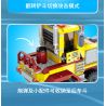 GUDI 10204 non  CHẶN XE ???I CÓ VŨ TRANG bộ đồ chơi xếp lắp ráp ghép mô hình Police LIVIN'CITY Cảnh Sát 358 khối