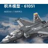 JIESTAR 61051 non  TIÊM KÍCH TÀNG HÌNH J-31 tỷ lệ 1:14 bộ đồ chơi xếp lắp ráp ghép mô hình Military Army FC-31 Quân Sự Bộ Đội 1691 khối
