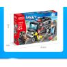 GUDI 10202 non  CUỘC KHỦNG HOẢNG TÙ NHÂN bộ đồ chơi xếp lắp ráp ghép mô hình Police LIVIN'CITY Cảnh Sát 263 khối