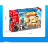 GUDI 10201 non  HỘP TRƯNG BÀY CẢNH SÁT ĐẶC NHIỆM THÀNH PHỐ 4 KIỂU bộ đồ chơi xếp lắp ráp ghép mô hình City LIVIN'CITY 464 khối