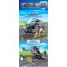 GUDI 10201 non  HỘP TRƯNG BÀY CẢNH SÁT ĐẶC NHIỆM THÀNH PHỐ 4 KIỂU bộ đồ chơi xếp lắp ráp ghép mô hình City LIVIN'CITY 464 khối