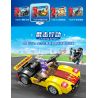 GUDI 10201 non  HỘP TRƯNG BÀY CẢNH SÁT ĐẶC NHIỆM THÀNH PHỐ 4 KIỂU bộ đồ chơi xếp lắp ráp ghép mô hình City LIVIN'CITY 464 khối