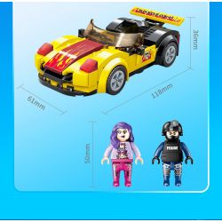 GUDI 10201 non  HỘP TRƯNG BÀY CẢNH SÁT ĐẶC NHIỆM THÀNH PHỐ 4 KIỂU bộ đồ chơi xếp lắp ráp ghép mô hình City LIVIN'CITY 464 khối