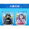 GUDI 10201 non  HỘP TRƯNG BÀY CẢNH SÁT ĐẶC NHIỆM THÀNH PHỐ 4 KIỂU bộ đồ chơi xếp lắp ráp ghép mô hình City LIVIN'CITY 464 khối