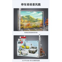 CADA DOUBLEE C61034 61034 non  ĐIỂM DỪNG NAKASENDO KAMAMESHI TẠI ĐÈO bộ đồ chơi xếp lắp ráp ghép mô hình Creator Sáng Tạo 910 khối