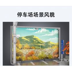 CADA DOUBLEE C61034 61034 non  ĐIỂM DỪNG NAKASENDO KAMAMESHI TẠI ĐÈO bộ đồ chơi xếp lắp ráp ghép mô hình Creator Sáng Tạo 910 khối