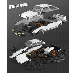 CADA DOUBLEE C55018 55018 non  CỬA HÀNG ĐẬU PHỤ FUJIWARA TAKUMI TOYOTA AE86 TRUENO bộ đồ chơi xếp lắp ráp ghép mô hình Creator Sáng Tạo