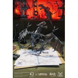 INSPIRE QD66004 66004 non  CÁNH GIÓ DÂY CƠ KHÍ WYVERN bộ đồ chơi xếp lắp ráp ghép mô hình PRECISION