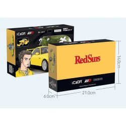 CADA DOUBLEE C55017 55017 non  CHỮ VIẾT TẮT D MAZDA KEISUKE TAKAHASHI FD35 RX-7 bộ đồ chơi xếp lắp ráp ghép mô hình Creator Sáng Tạo