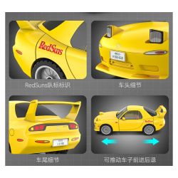 CADA DOUBLEE C55017 55017 non  CHỮ VIẾT TẮT D MAZDA KEISUKE TAKAHASHI FD35 RX-7 bộ đồ chơi xếp lắp ráp ghép mô hình Creator Sáng Tạo