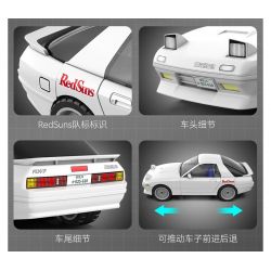 CADA DOUBLEE C55016 55016 non  CHỮ VIẾT TẮT D MAZDA RYOSUKE TAKAHASHI FC35 RX-7 bộ đồ chơi xếp lắp ráp ghép mô hình Creator Sáng Tạo