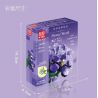 MouldKing 24014 Mould King 24014 non  HOA VIOLET bộ đồ chơi xếp lắp ráp ghép mô hình Flowers FLOWER WORLD VIOLET 145 khối