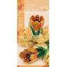 MouldKing 24013 Mould King 24013 non  HOA TULIP bộ đồ chơi xếp lắp ráp ghép mô hình Flowers FLOWER WORLD TULIP 132 khối
