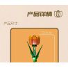MouldKing 24013 Mould King 24013 non  HOA TULIP bộ đồ chơi xếp lắp ráp ghép mô hình Flowers FLOWER WORLD TULIP 132 khối