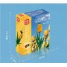 MouldKing 24012 Mould King 24012 non  HOA TULIP bộ đồ chơi xếp lắp ráp ghép mô hình Flowers FLOWER WORLD TULIP 83 khối