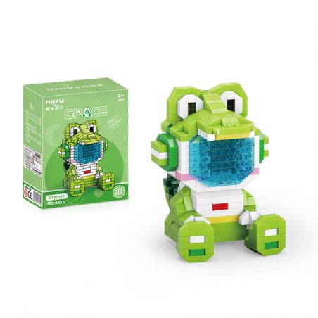 MOYU BLOCK MY95047 95047 non  PHI HÀNH GIA CÁ SẤU bộ đồ chơi xếp lắp ráp ghép mô hình 421 khối