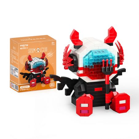 MOYU BLOCK MY95043 95043 non  TIỂU QUỶ PHI HÀNH GIA bộ đồ chơi xếp lắp ráp ghép mô hình 381 khối