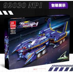 JIESTAR 92030 non  CÔNG THỨC THÔNG MINH CAO GPX THẾ KỶ MỚI SIN ZARD NP-1 ALZATE PHIL bộ đồ chơi xếp lắp ráp ghép mô hình 755 khối