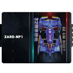 JIESTAR 92030 non  CÔNG THỨC THÔNG MINH CAO GPX THẾ KỶ MỚI SIN ZARD NP-1 ALZATE PHIL bộ đồ chơi xếp lắp ráp ghép mô hình 755 khối