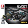 LEYI 81012 non  XẠ THỦ SWAT bộ đồ chơi xếp lắp ráp ghép mô hình Military Army SWAT CHINOOK HELICOPTER Quân Sự Bộ Đội 712 khối