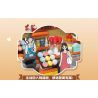 ZHEGAO DZ6026 6026 non  CỬA HÀNG MÓN TRÁNG MIỆNG bộ đồ chơi xếp lắp ráp ghép mô hình Girl DESSERT SHOP Con Gái 638 khối