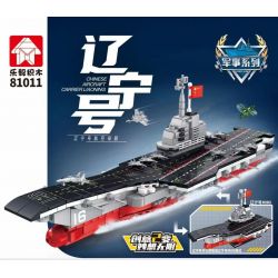 LEYI 81011 non  HÀNG KHÔNG MẪU HẠM LIÊU NINH bộ đồ chơi xếp lắp ráp ghép mô hình Military Army Quân Sự Bộ Đội 702 khối