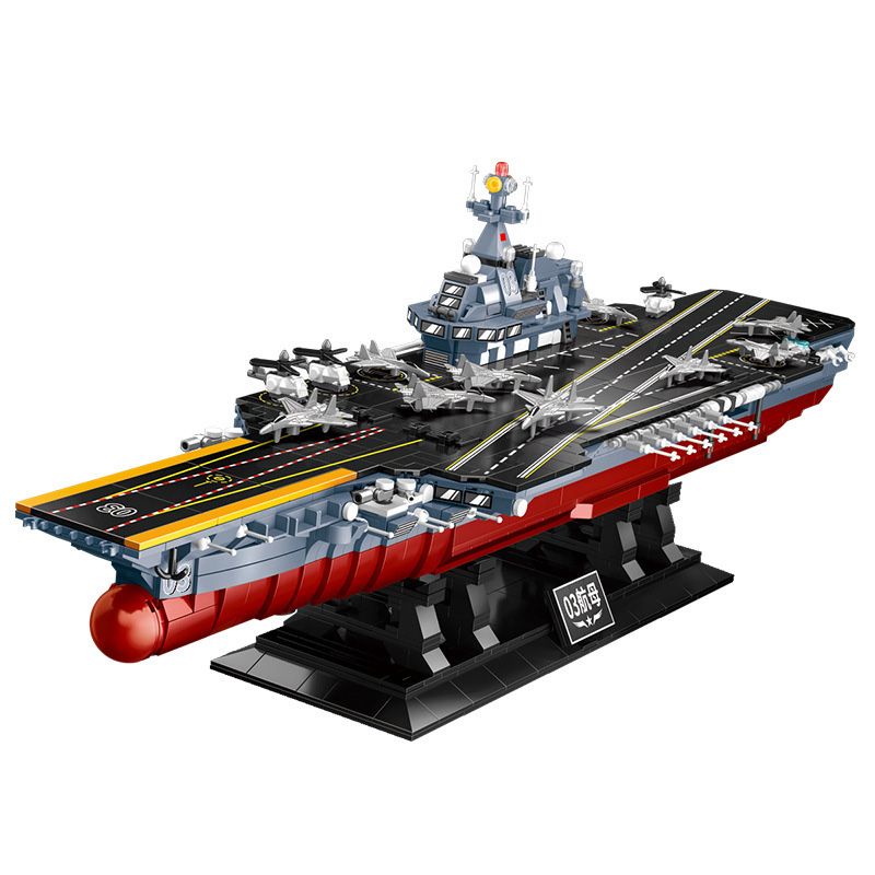 ZHEGAO DZ5001 5001 non Lego TÀU SÂN BAY ARES bộ đồ chơi xếp lắp ráp ghép mô hình Military Army Quân Sự Bộ Đội 1560 khối