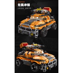 JIESTAR 61031 non  PHÍ KHÔNG SỢ HÃI bộ đồ chơi xếp lắp ráp ghép mô hình 615 khối