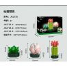 JAKI JK2726 2726 non  ĐĨA THỊT XIAN YU BITAO bộ đồ chơi xếp lắp ráp ghép mô hình Flowers PLANTE Hoa