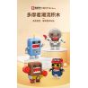SEMBO 612503 non  DOMO-KUN XU HƯỚNG RAPPER bộ đồ chơi xếp lắp ráp ghép mô hình