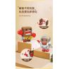 SEMBO 612503 non  DOMO-KUN XU HƯỚNG RAPPER bộ đồ chơi xếp lắp ráp ghép mô hình
