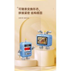 SEMBO 612501 non  PHI HÀNH GIA bộ đồ chơi xếp lắp ráp ghép mô hình