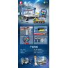 SEMBO 203335 non  TRUNG TÂM NGHIÊN CỨU VÀ PHÁT TRIỂN TÀU CON THOI bộ đồ chơi xếp lắp ráp ghép mô hình Space Thám Hiểm Không Gian 711 khối
