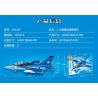 SEMBO 202187 non  MÁY BAY HUẤN LUYỆN NÂNG CAO L-15 FALCON bộ đồ chơi xếp lắp ráp ghép mô hình Military Army L-15 FALCON ADVANCED TRAINER Quân Sự Bộ Đội 793 khối
