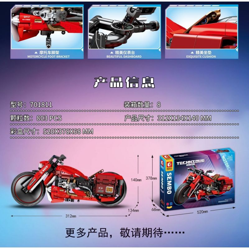 SEMBO 701811 non  JIJI ĐIÊN 701811 tỷ lệ 1:14 bộ đồ chơi xếp lắp ráp ghép mô hình  Kỹ Thuật Công Nghệ Cao Mô Hình Phương Tiện 803 khối