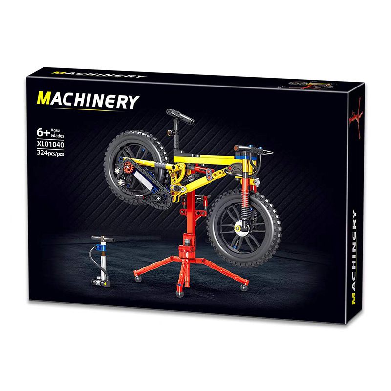 ZHEGAO XL01040 01040 non  XE ĐẠP LEO NÚI bộ đồ chơi xếp lắp ráp ghép mô hình  MACHINERY Kỹ Thuật Công Nghệ Cao Mô Hình Phương Tiện 324 khối