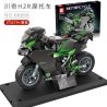 TREE HEIGHT 68006 non  MÔ TÔ KAWASAKI H2R bộ đồ chơi xếp lắp ráp ghép mô hình Motorcycle Motorbike KAWASAKI NINJA H2R Xe Hai Bánh 279 khối