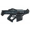 REOBRIX 77007 non  SÚNG NỔ PHÓNG bộ đồ chơi xếp lắp ráp ghép mô hình  EJECTION BURST GUN SUBMACHINE Kỹ Thuật Công Nghệ Cao Mô Hình Phương Tiện 1508 khối