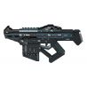 REOBRIX 77007 non  SÚNG NỔ PHÓNG bộ đồ chơi xếp lắp ráp ghép mô hình  EJECTION BURST GUN SUBMACHINE Kỹ Thuật Công Nghệ Cao Mô Hình Phương Tiện 1508 khối