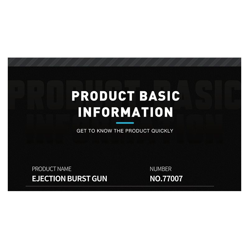 REOBRIX 77007 non  SÚNG NỔ PHÓNG bộ đồ chơi xếp lắp ráp ghép mô hình  EJECTION BURST GUN SUBMACHINE Kỹ Thuật Công Nghệ Cao Mô Hình Phương Tiện 1508 khối