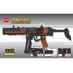 MINGDI K222 non  SÚNG BẮN TỈA ĐỒ CHƠI bộ đồ chơi xếp lắp ráp ghép mô hình Gun