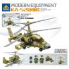 Kazi KY84141 84141 non  TRỰC THĂNG CÁ SẤU KA-52 bộ đồ chơi xếp lắp ráp ghép mô hình Military Army Quân Sự Bộ Đội 230 khối