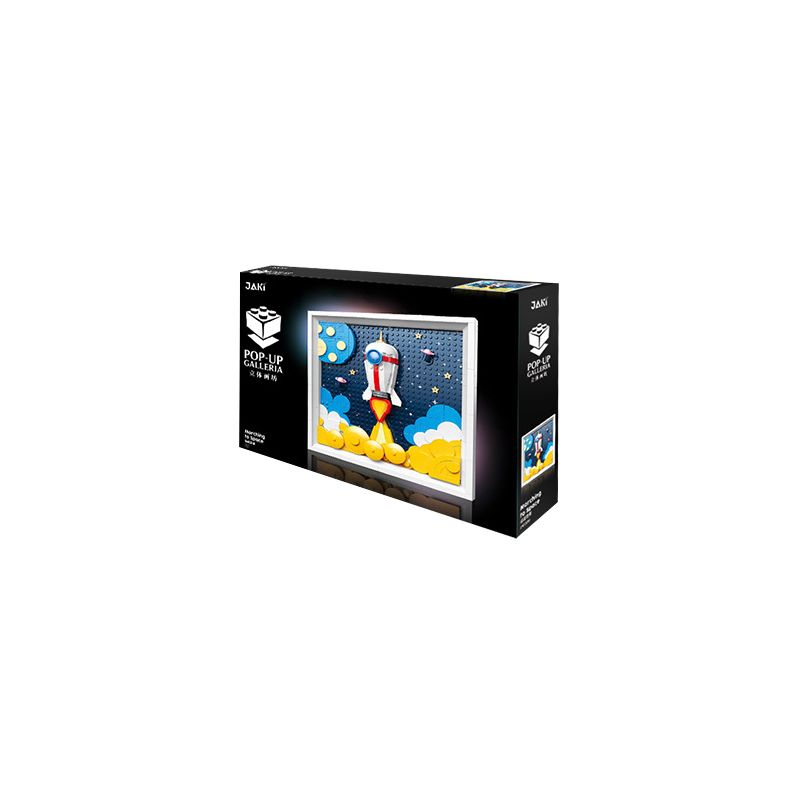 JAKI JK5306 5306 non  CUỘC THÁM HIỂM TỚI CÁC VÌ SAO bộ đồ chơi xếp lắp ráp ghép mô hình