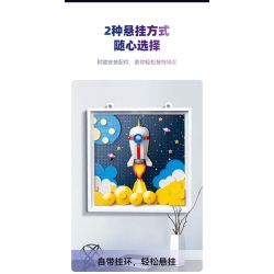 JAKI JK5306 5306 non  CUỘC THÁM HIỂM TỚI CÁC VÌ SAO bộ đồ chơi xếp lắp ráp ghép mô hình