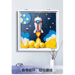 JAKI JK5306 5306 non  CUỘC THÁM HIỂM TỚI CÁC VÌ SAO bộ đồ chơi xếp lắp ráp ghép mô hình