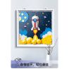 JAKI JK5306 5306 non  CUỘC THÁM HIỂM TỚI CÁC VÌ SAO bộ đồ chơi xếp lắp ráp ghép mô hình