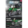 JIESTAR 92301 non  XE MÔ TÔ KAWASAKI KX450 bộ đồ chơi xếp lắp ráp ghép mô hình 229 khối