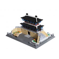 WANGE 5240 non  CỔNG SUNGNYEMUN NAMDAEMUN SEOUL HÀN QUỐC bộ đồ chơi xếp lắp ráp ghép mô hình Buildings 900 khối
